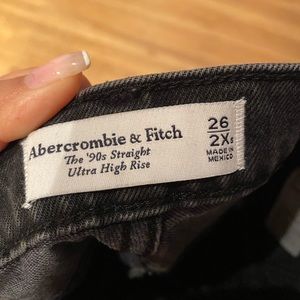 Abercrombie Jeans 90s straight ultra high rise